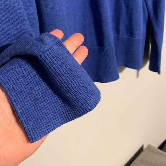 Old Navy Sweater Men's Size XXL Blue Long Sleeve Knit Round Neck Pullover NEW - Picture 3 of 8